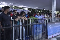 Nagarjuna and Nagachaitanya at Red Bull F1 Showrun